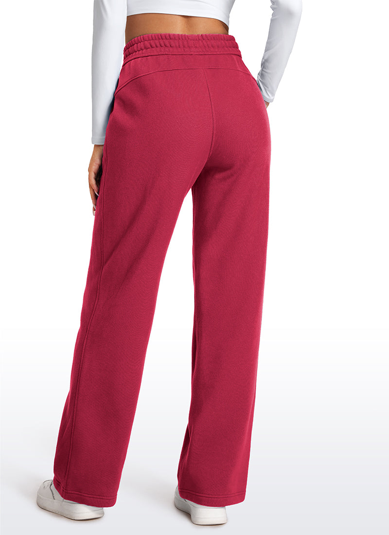 Cotton Fleece Lined Sweatpants 30"