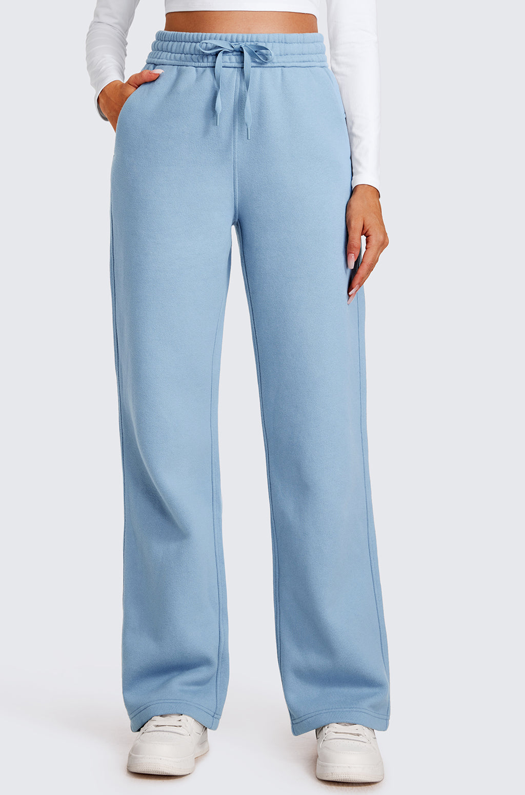 Cotton Fleece Lined Sweatpants 30"