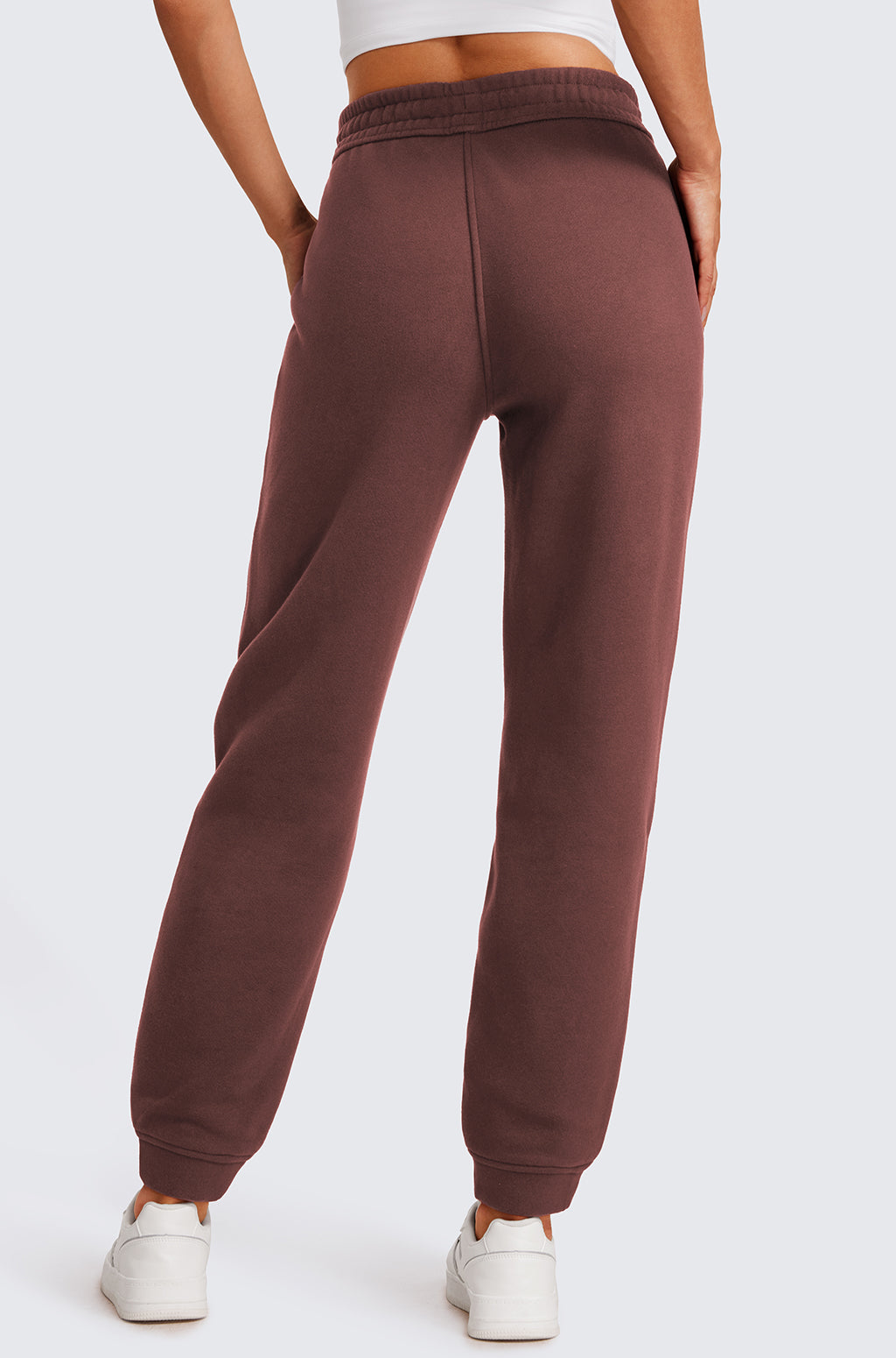 Cotton Fleece Lined Sweatpants 28"