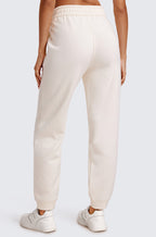 Cotton Fleece Lined Sweatpants 28"