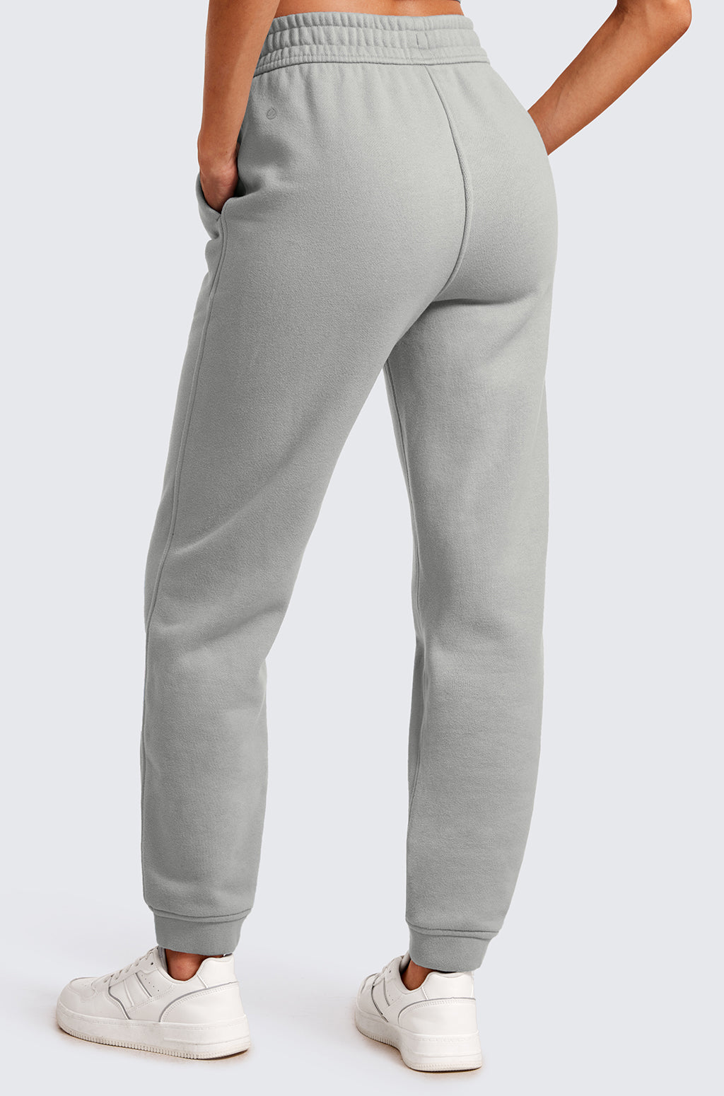 Cotton Fleece Lined Sweatpants 28"