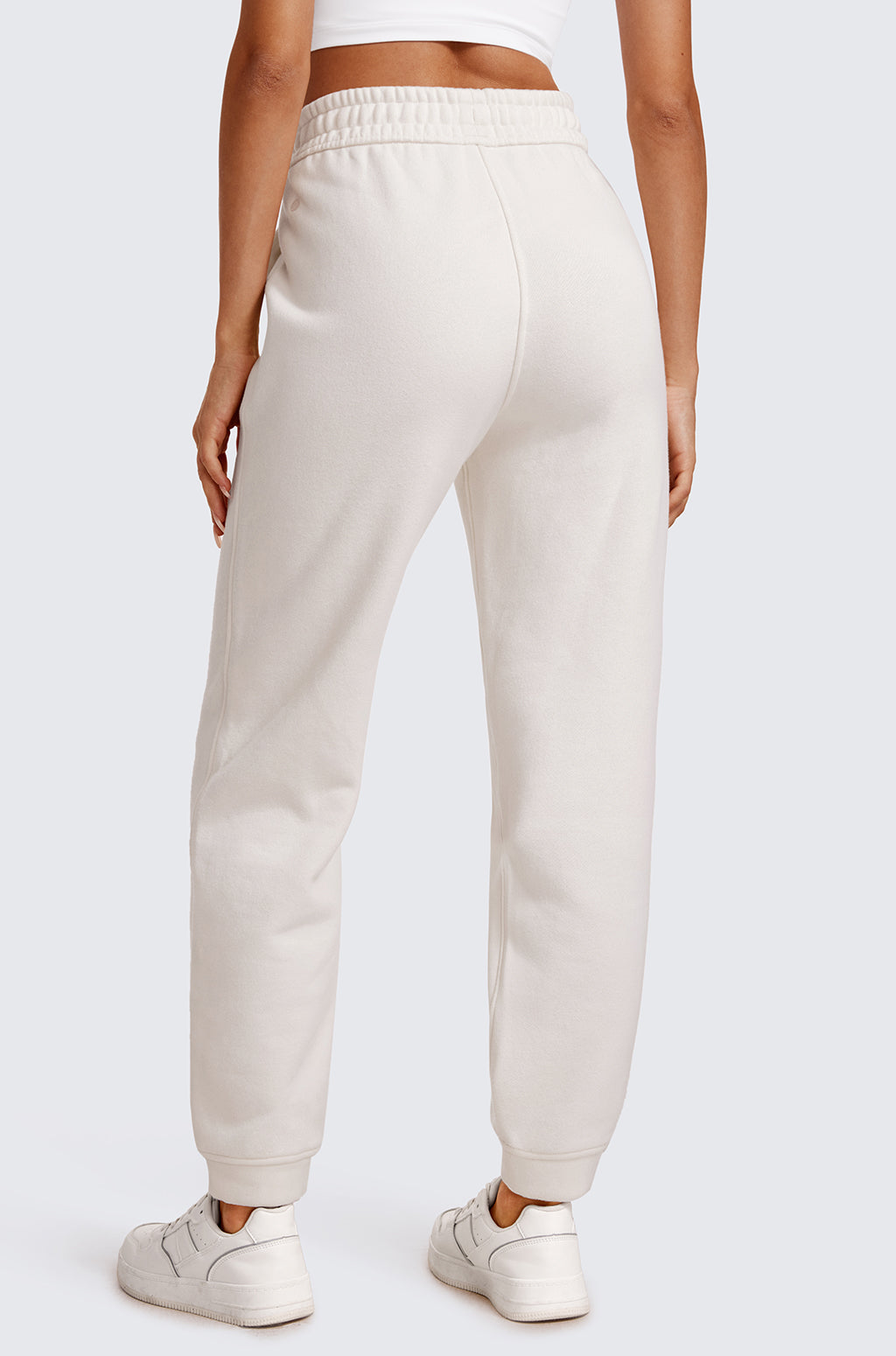 Cotton Fleece Lined Sweatpants 28"