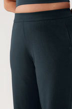 Ribbed Wide Leg Sweatpants 30.5"