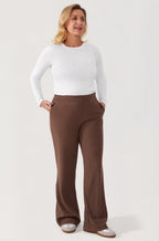 Ribbed Wide Leg Sweatpants 30.5"