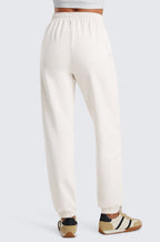Cotton Fleece Joggers with Pockets 28"