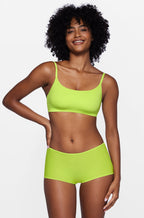 Stretchy Mid Waist Boy Shorts 3 Pack