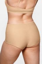 Stretchy Mid Waist Boy Shorts 3 Pack