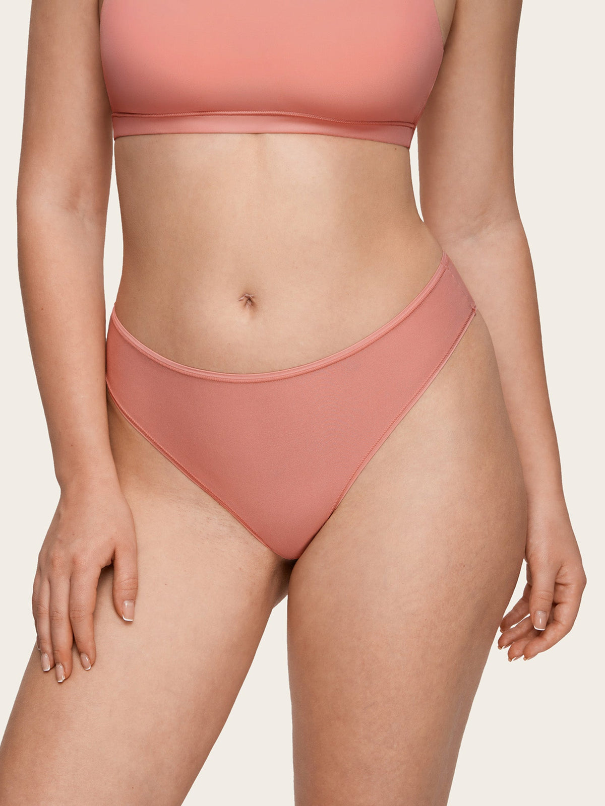 Cheeky High Cut Bikini 3 Pack