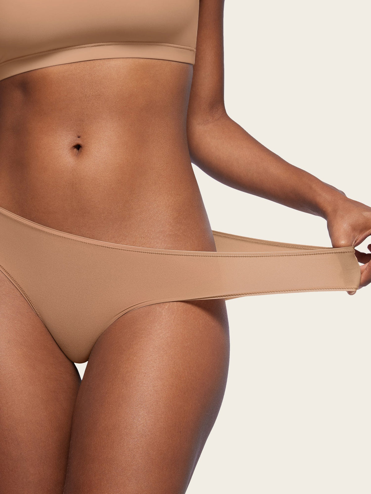Cheeky High Cut Bikini 3 Pack
