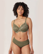 Floral Lace Underwired Bra