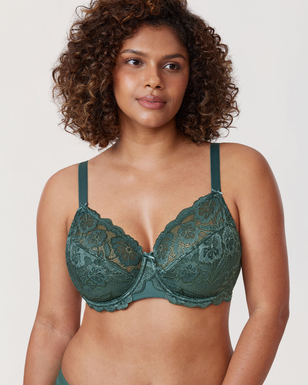 Floral Lace Underwired Bra