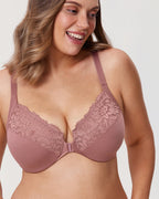 Lace Front Closure Bra