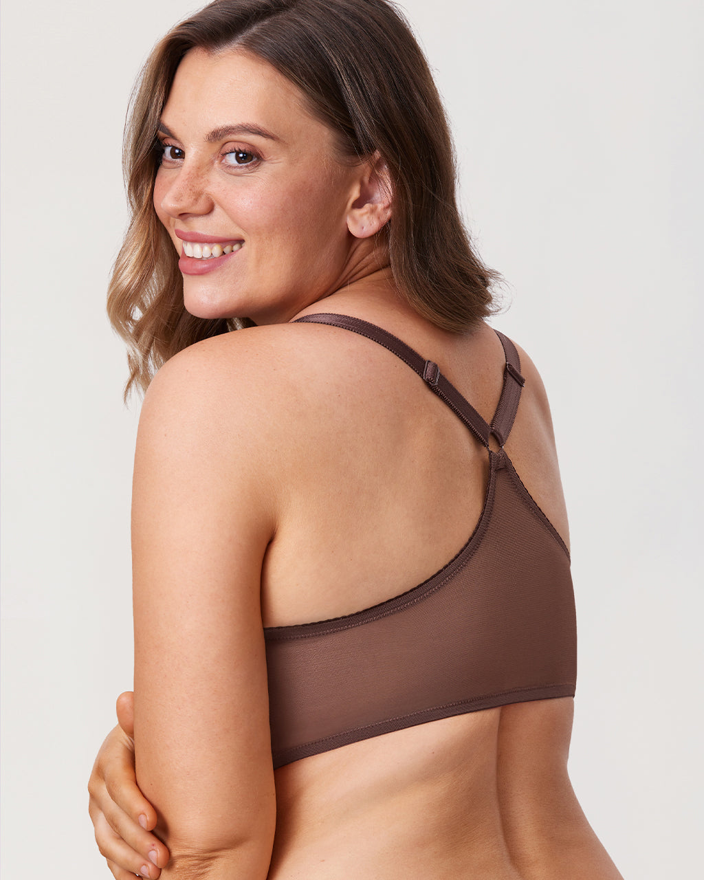 Lace Front Closure Bra