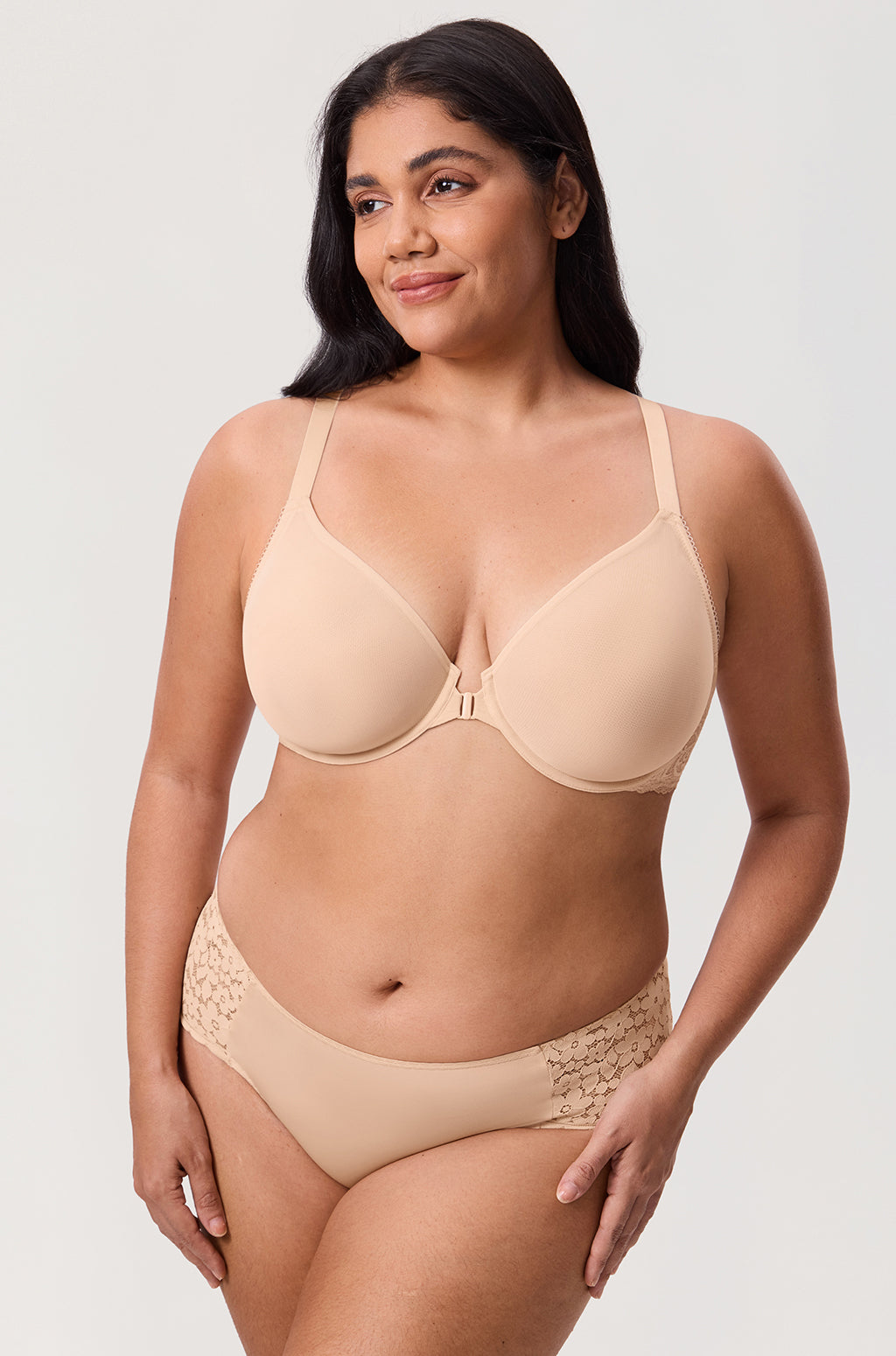 Vintage Lace Racerback Bra