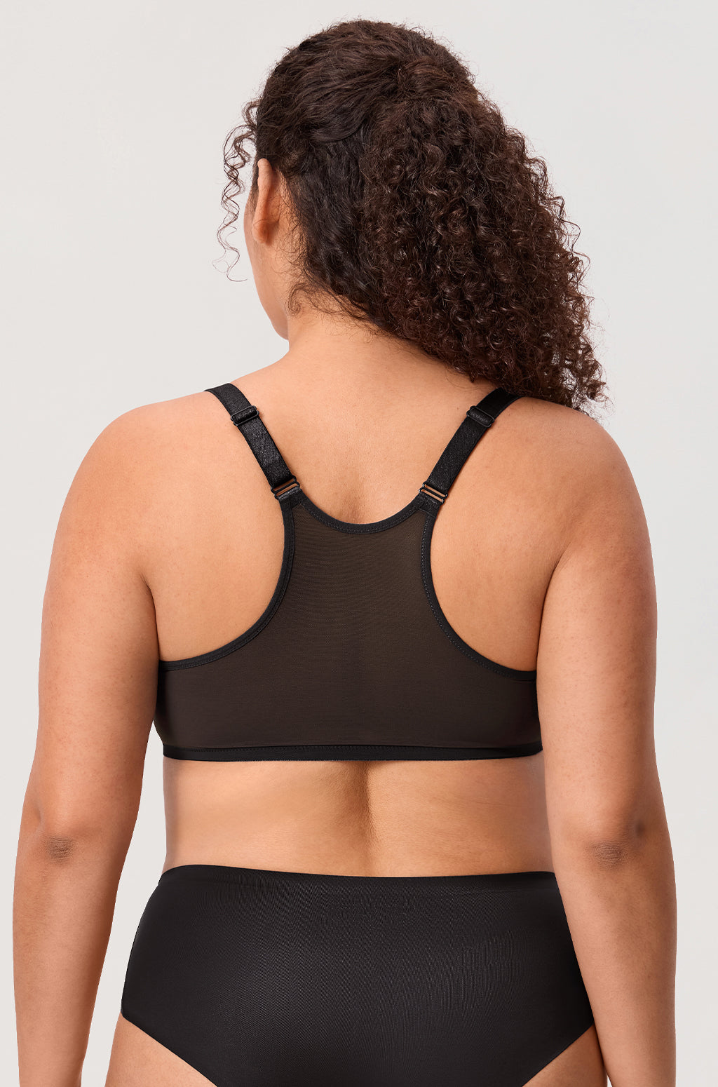 Full Coverage Front Closure Racerback Lace Bra