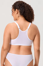 Full Coverage Front Closure Racerback Lace Bra