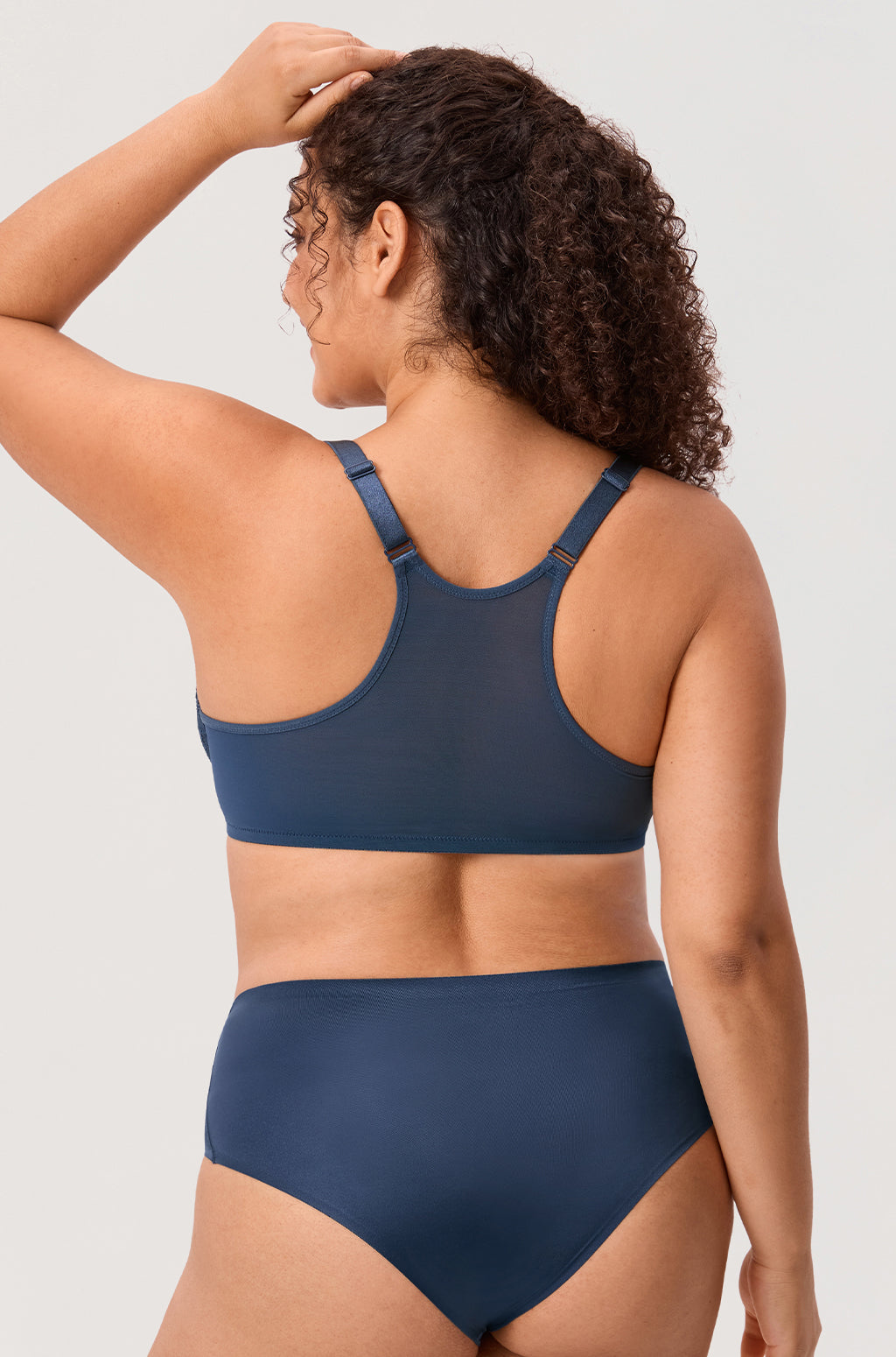 Full Coverage Front Closure Racerback Lace Bra