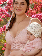 More Coverage Lace Nursing Bralette